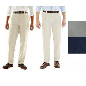 Men's Pants St John's Bay Worry Free Chino Classic size 30, 36, 38 NEW